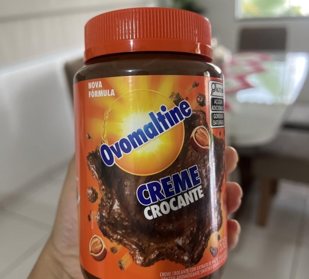 Creme Crocante Ovomaltine Pote 530g
