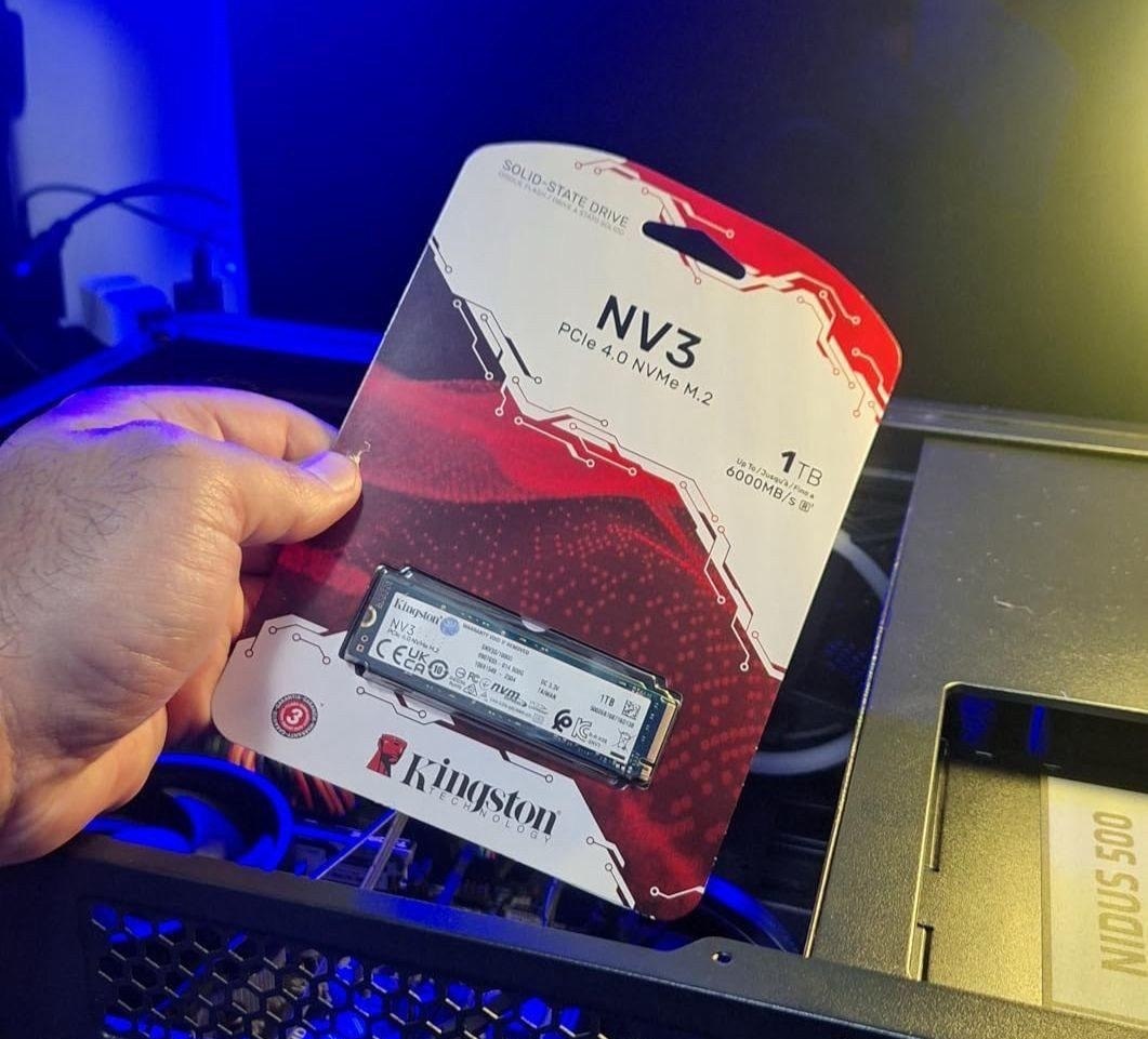 SSD Kingston NV3 1TB M.2 NVMe PCIe 4.0