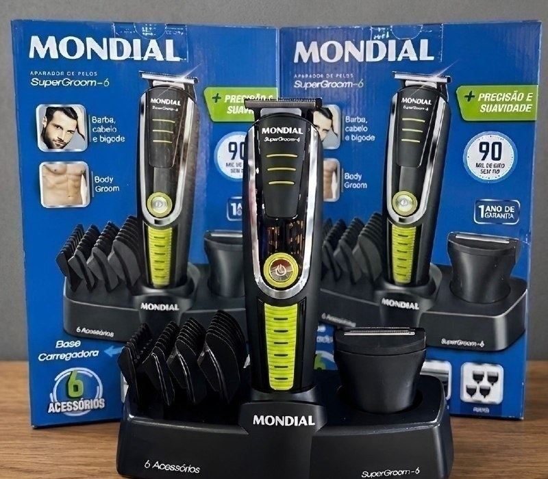 Aparador de Pelos Super Groom 06 Mondial