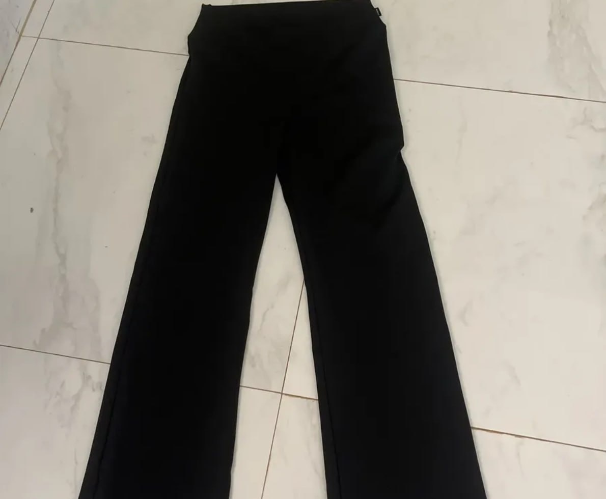 Calça Legging Leg Flare Zero Transparência