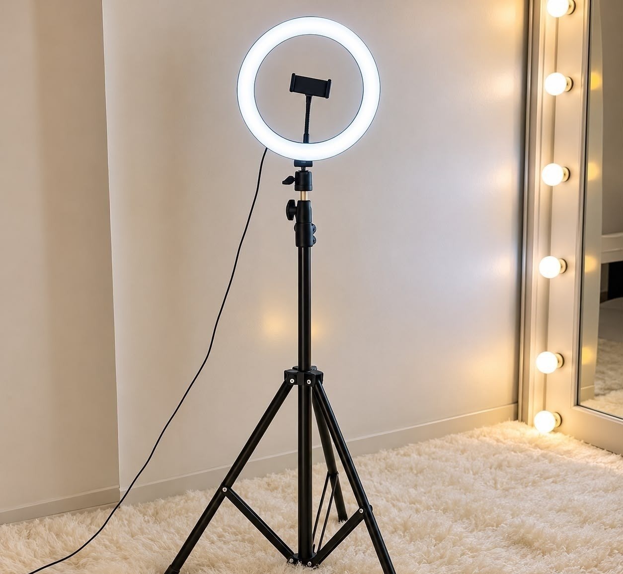 é só a luz do seu quarto mesmo
