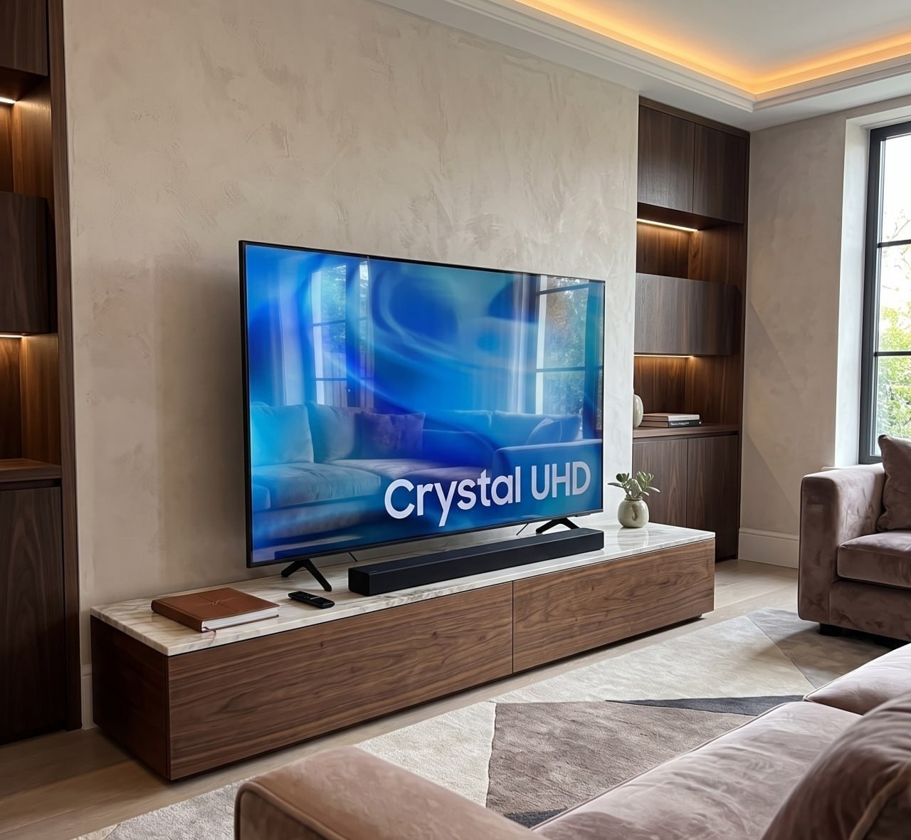 Combo Samsung Smart TV 58 Crystal UHD 4K 2026  Soundbar Samsung