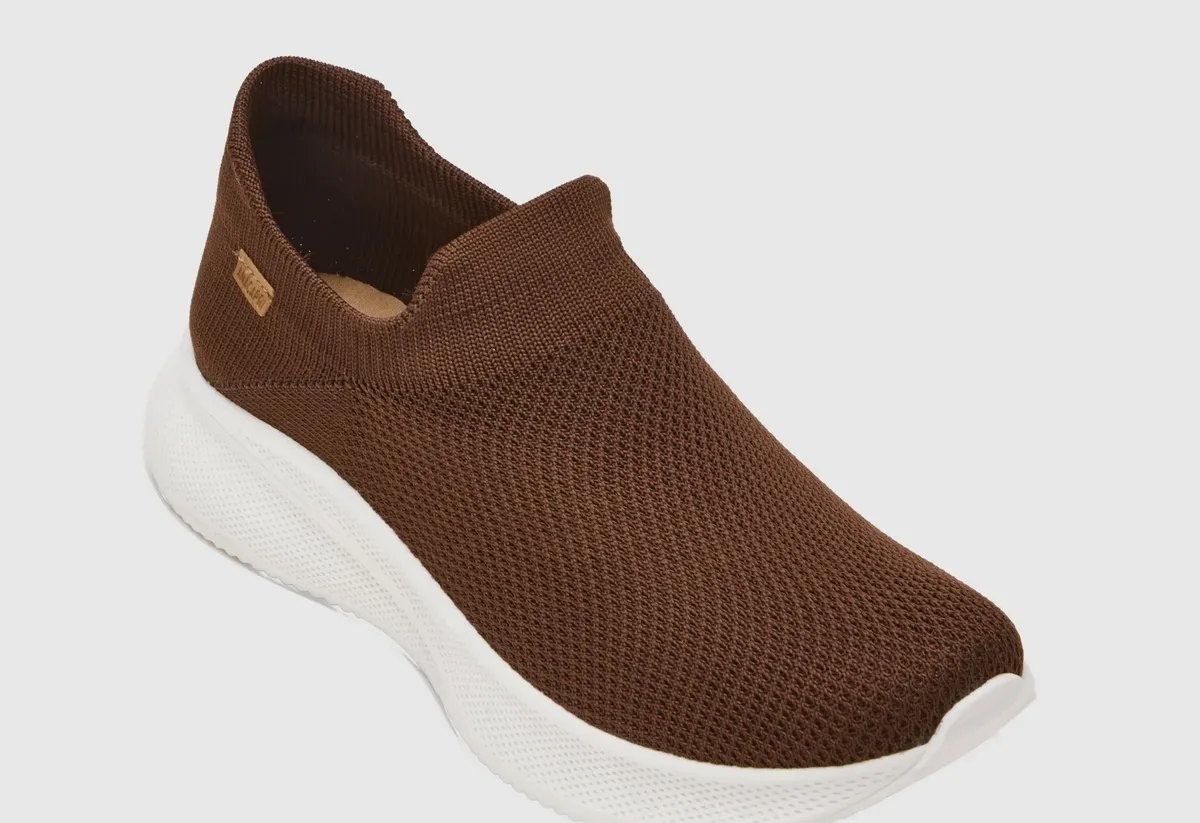 Tênis Feminino Slip On Knit Anacapri