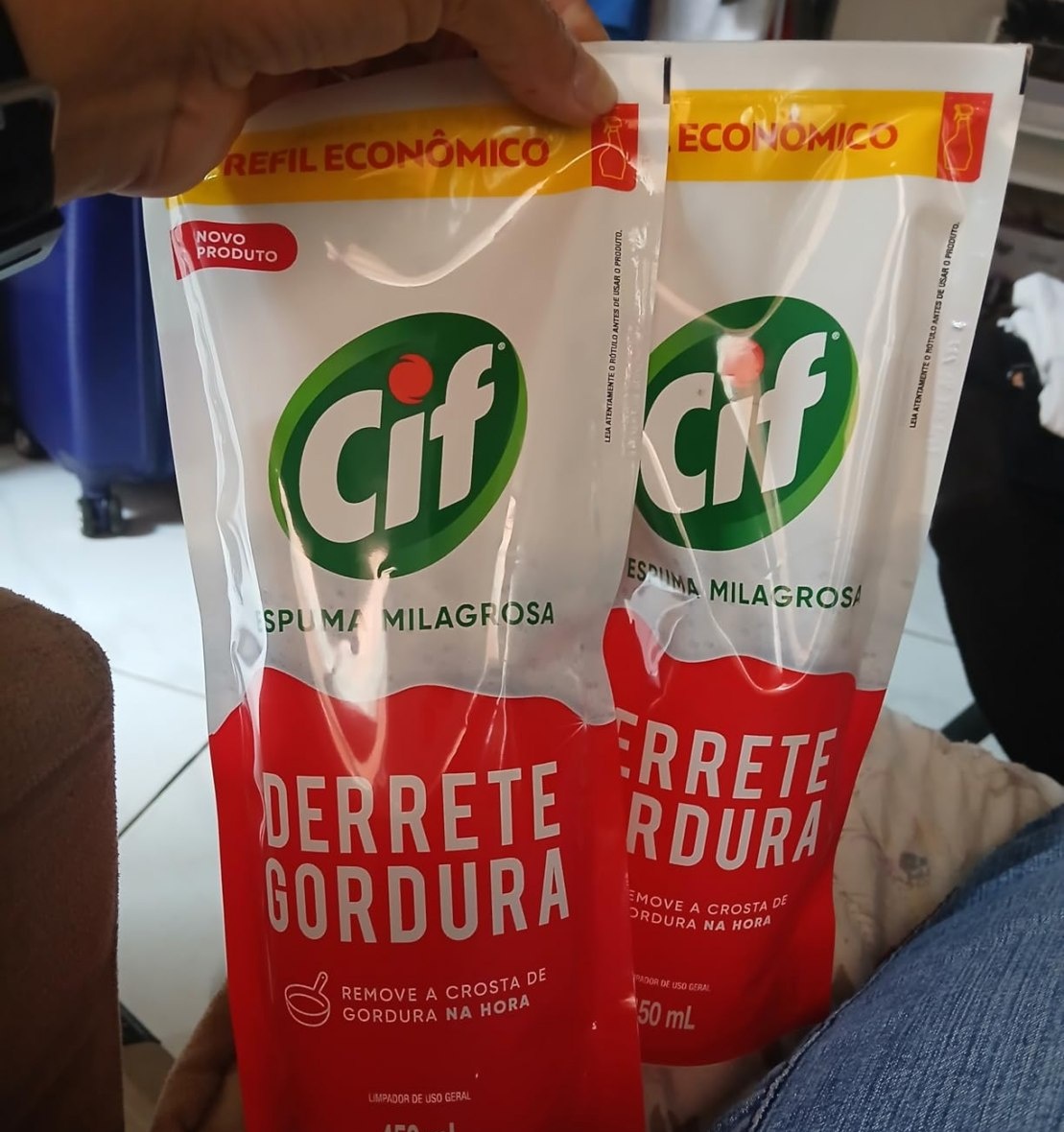 Refil Cif Limpador Especialista Derrete Gordura 450ml
