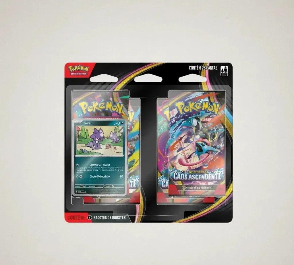 Blister Quadruplo Toxel Pokémon Caos Ascendente