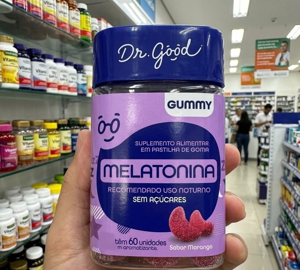 Dr Good Melatonina Fini Melatonina 60 Gomas