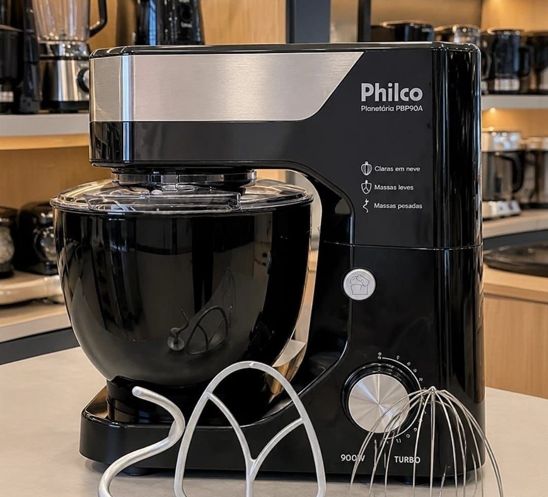 Batedeira Planetária Philco 5L  12 Velocidades  900W 110V