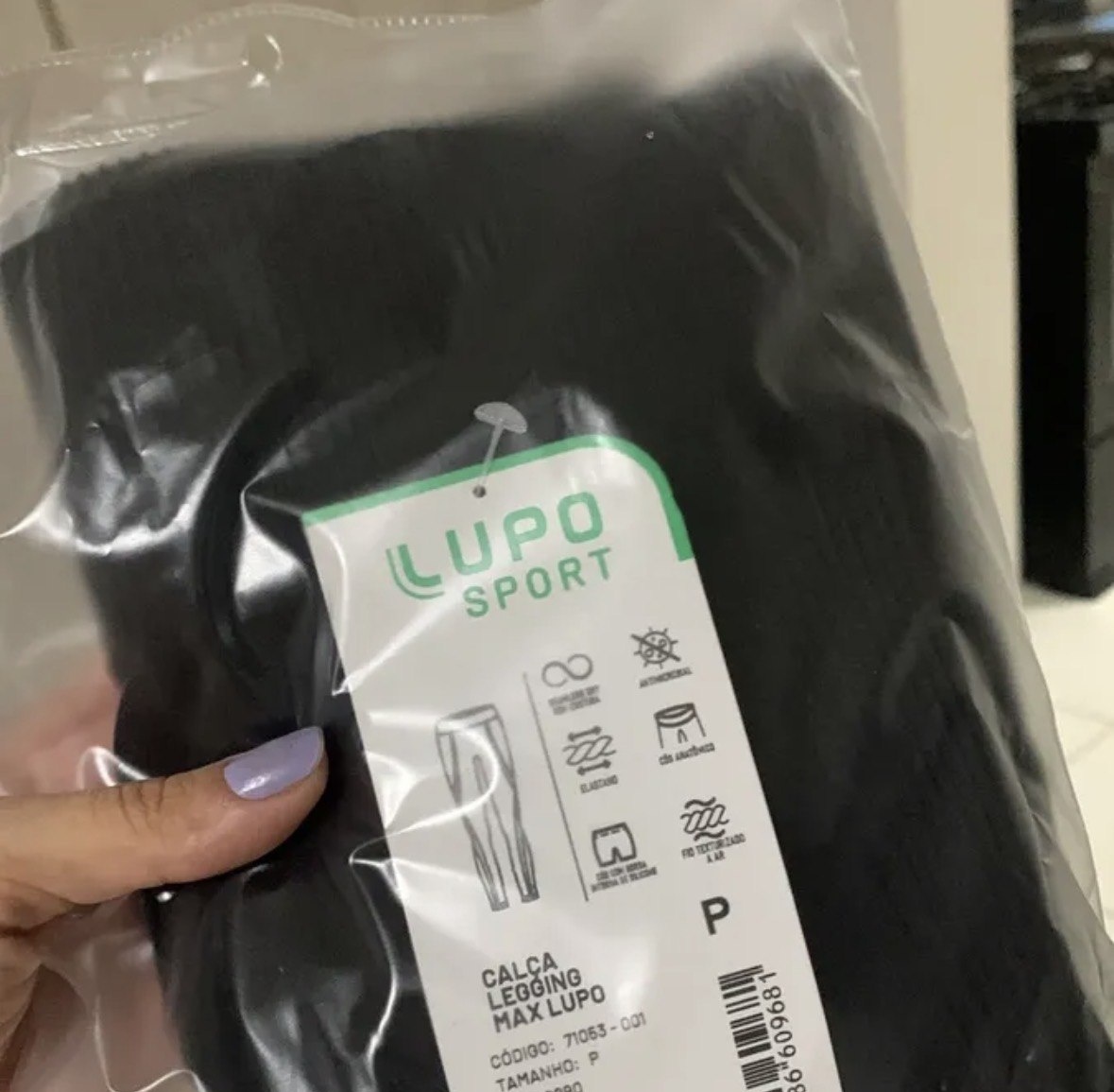 Calça Legging Lupo Max Feminina Academia Cintura Alta