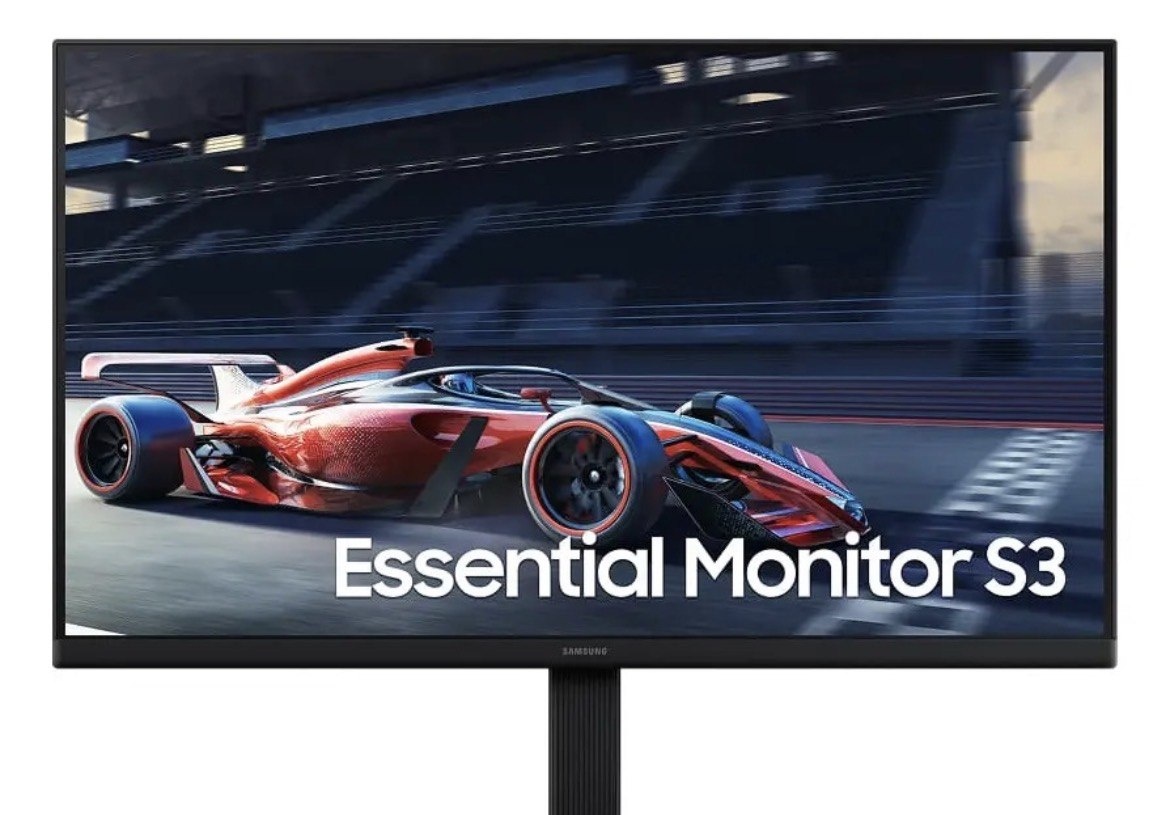 Monitor Gamer Samsung 24 FHD,100 Hz, HDMI, VGA,Preto, S3