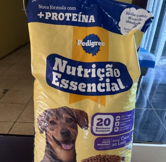 Ração Pedigree Nutrição Essencial Carne Ao Leite Para Cães Adultos 10.1kg
