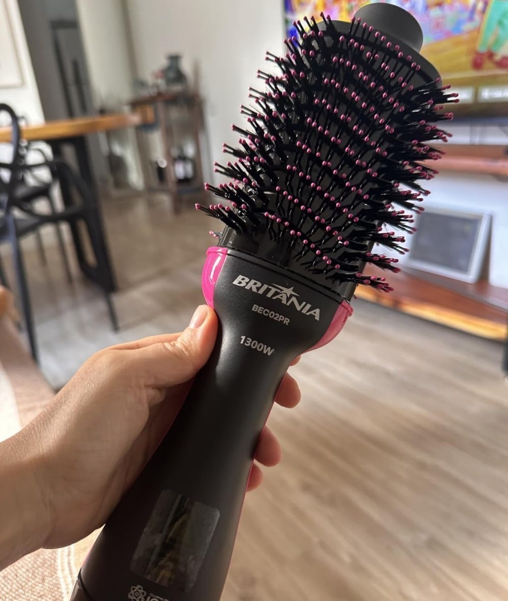 Escova Secadora Britânia 4 em 1 1300W Bivolt