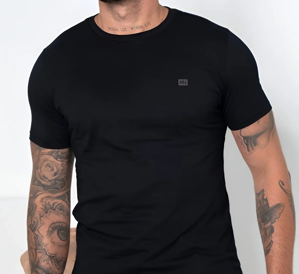 Camiseta Básica Masculina Slim Koenig 100 Algodão Atacado