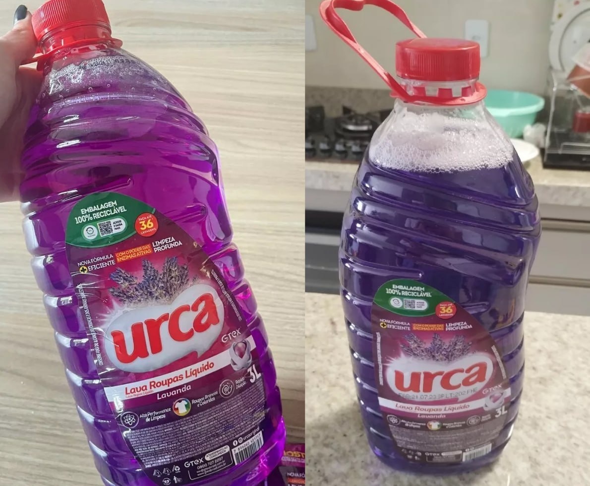 Lava Roupas Líquido Urca Lavanda 3L