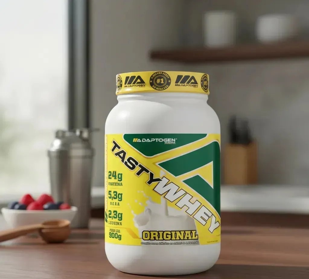 Whey protein Adaptogen Science Tasty Gourmet 3w em pó Sem sabor x 900g