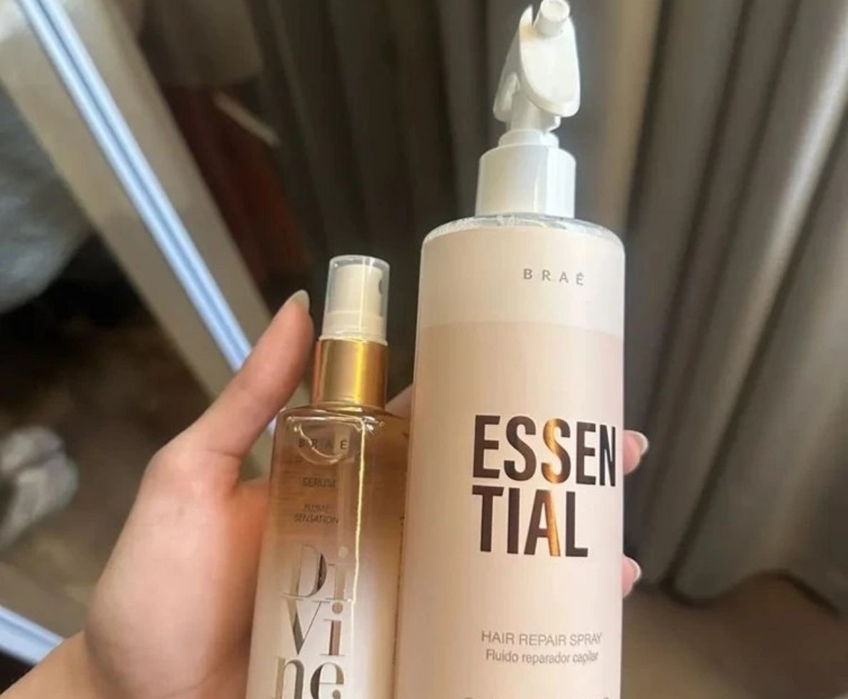 Kit Braé Essential Fluido 260ml  Óleo Revival 60ml