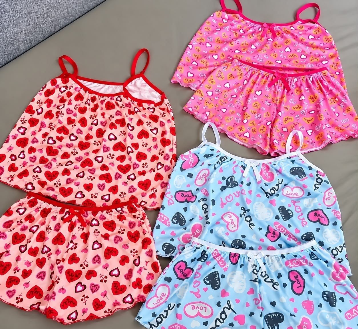 Kit 3 Baby Doll Conjunto Pijama Microfibra