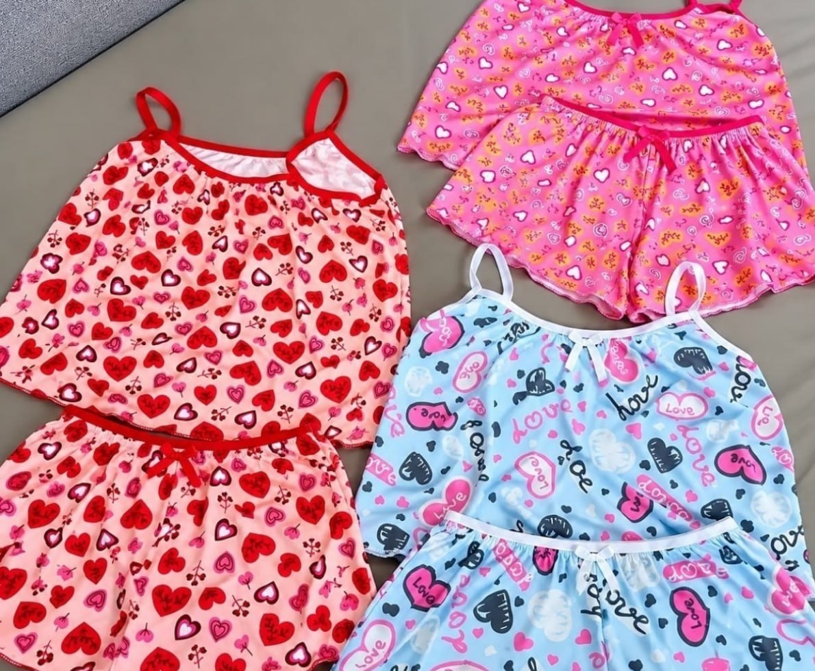 Kit 3 Baby Doll Conjunto