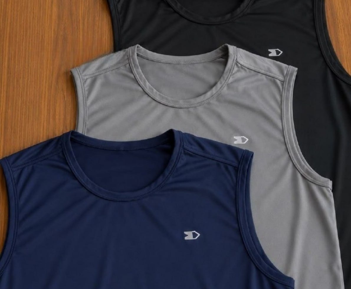 Kit 3 Camisas Regatas Dry-fit Sandrini