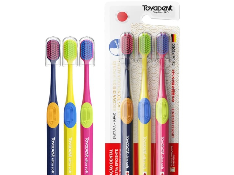 3 un. Escova Dental Toyadent pro Macias Premium