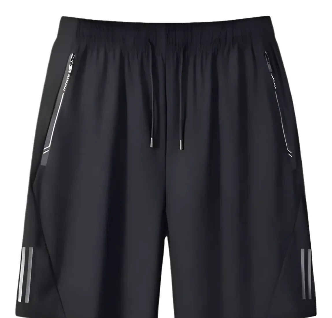 Short Bermuda 2 Bolsos Zíper Secagem Rápida