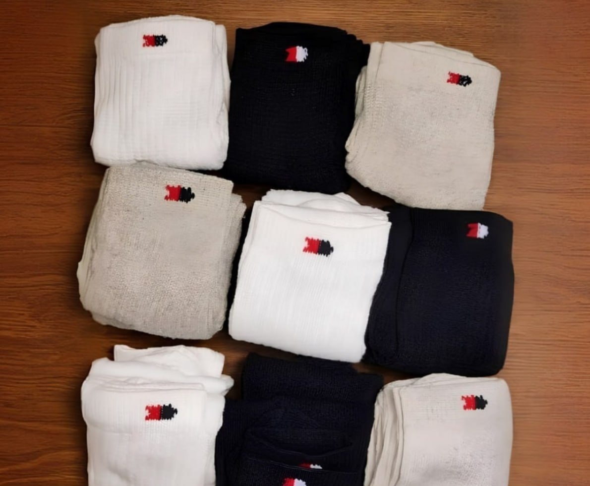 Kit 15 Pares Meias Sport Algodão Cano Médio Sandrini