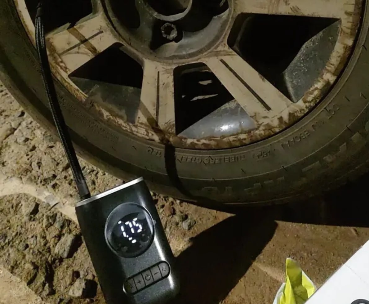 Compressor Mini Bomba Calibrador De Ar