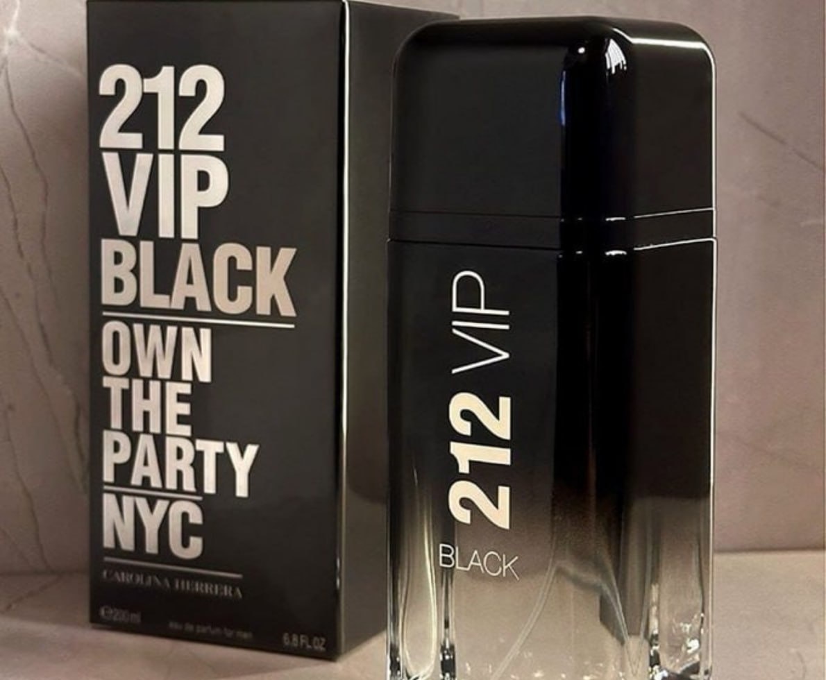 Perfume Carolina Herrera 212 Vip Black 200mL