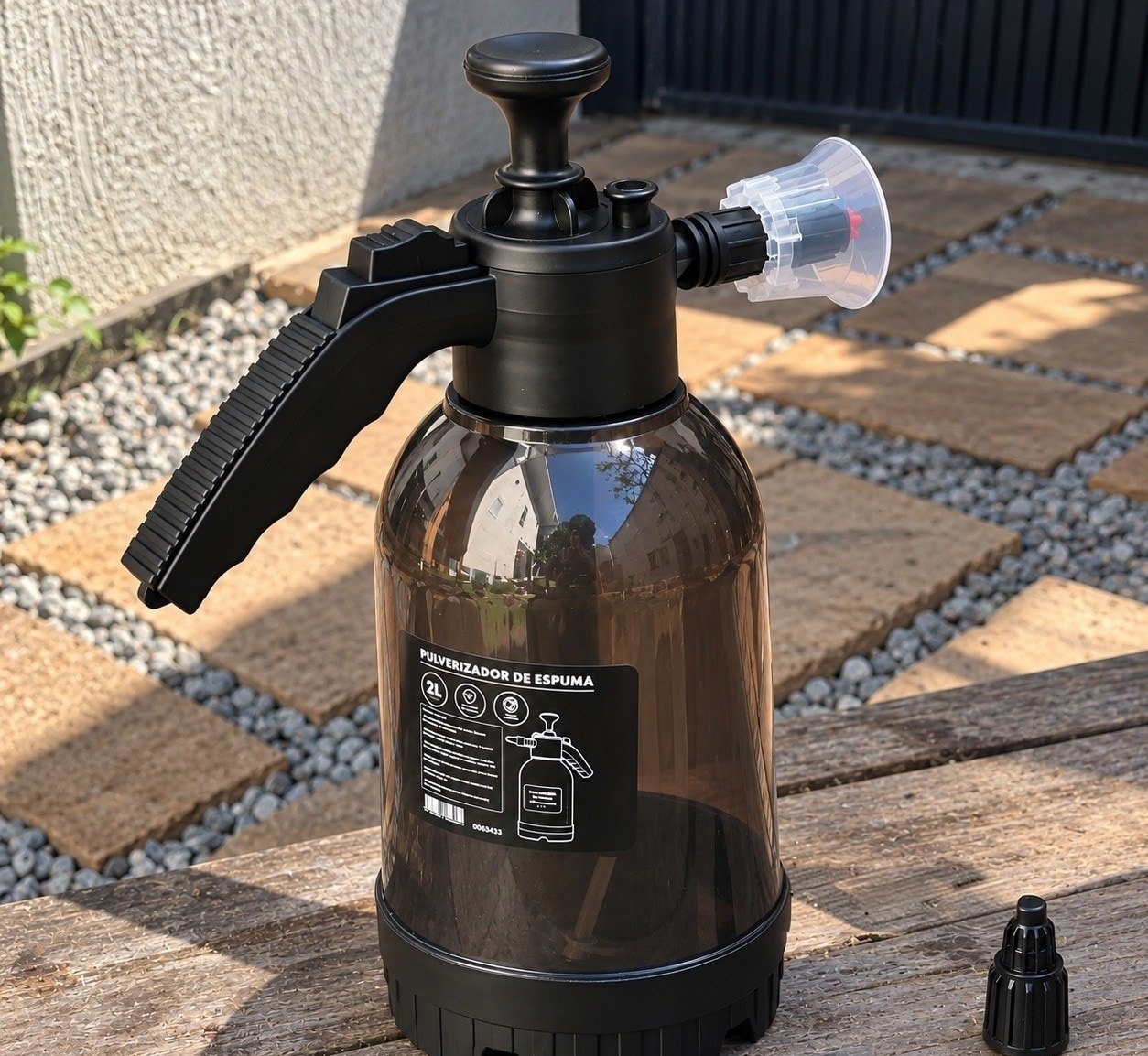 Pulverizador Manual 2L Snow Foam Profissional com 3 Bicos