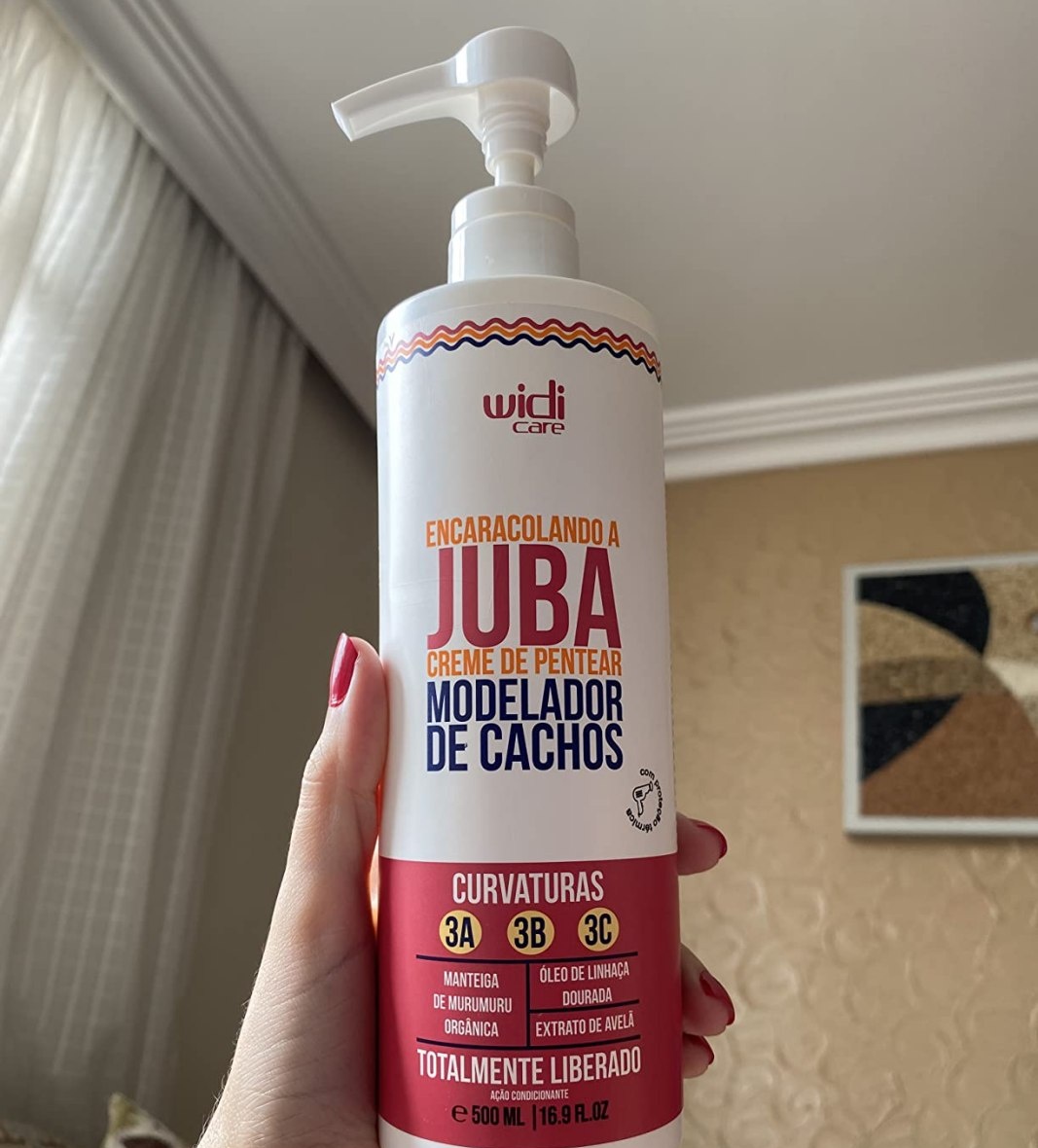 Widi Care Creme de Pentear Encaracolando a Juba 500ml