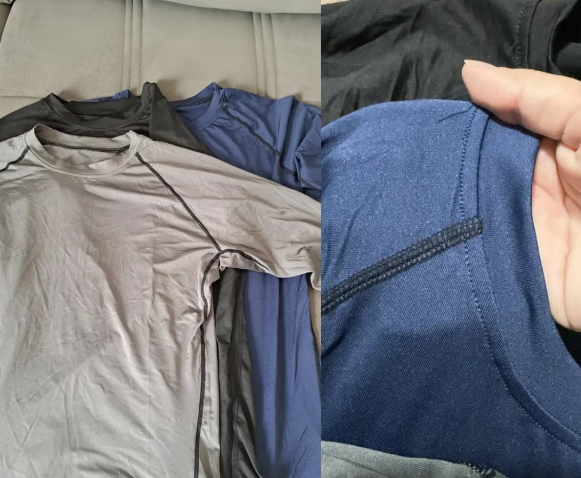 Kit 3 Camisetas Térmicas