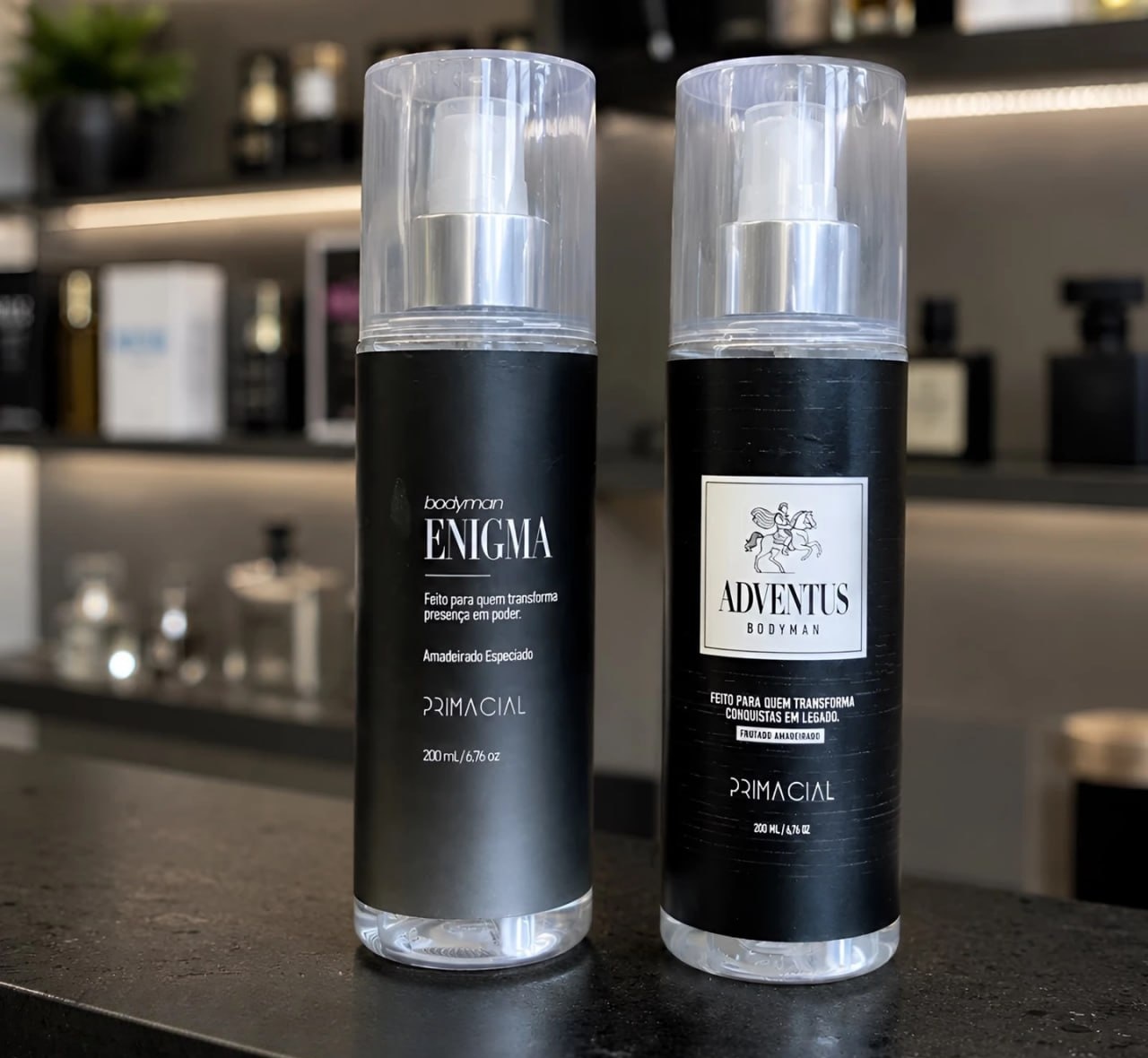 e perguntar qual é o perfume