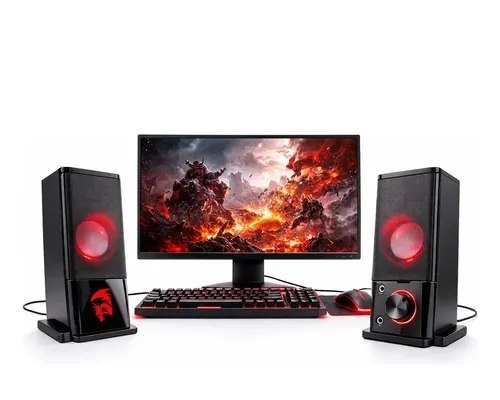 Caixa de Som Redragon Orpheus GS550 Gamer 2.0 com LED