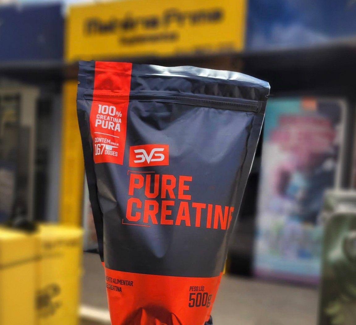 Creatina Monohidratada 500g 100 Pura 3VS Nutrition