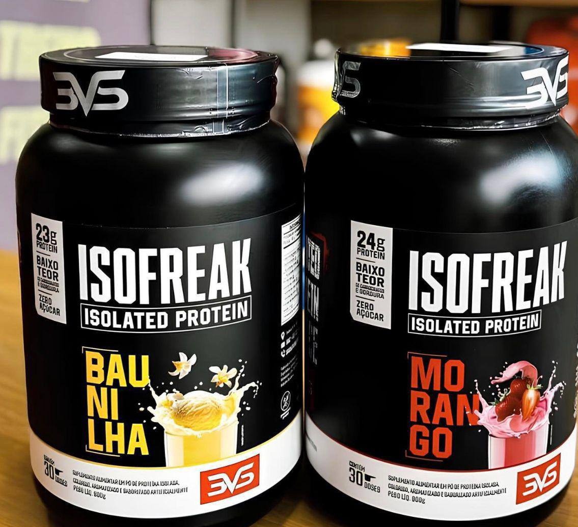 Whey Isolado Isofreak 900g 4 sabores