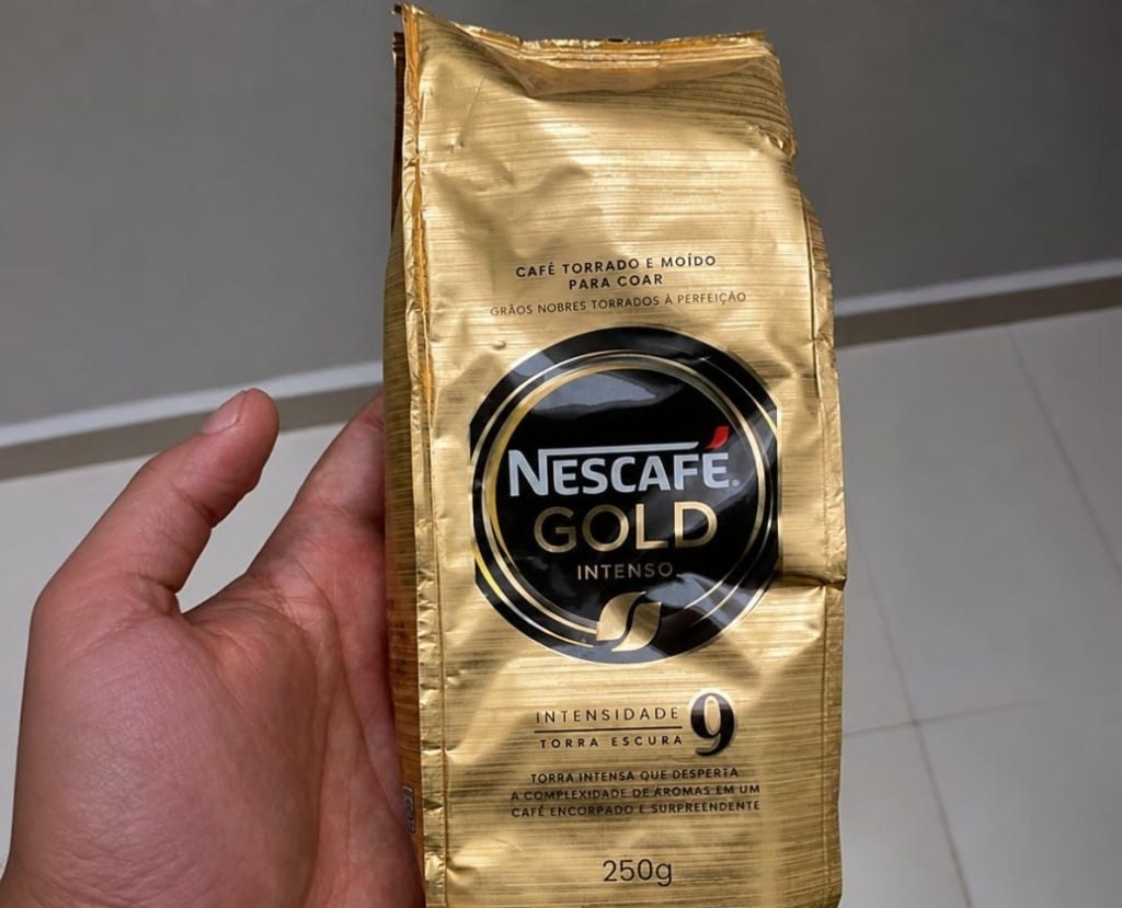 Café Torrado e Moído Nescafé Gold Intenso 250g