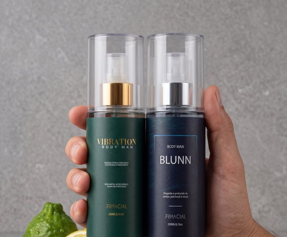 Kit Body Splash Vibration e Blunn 200ml