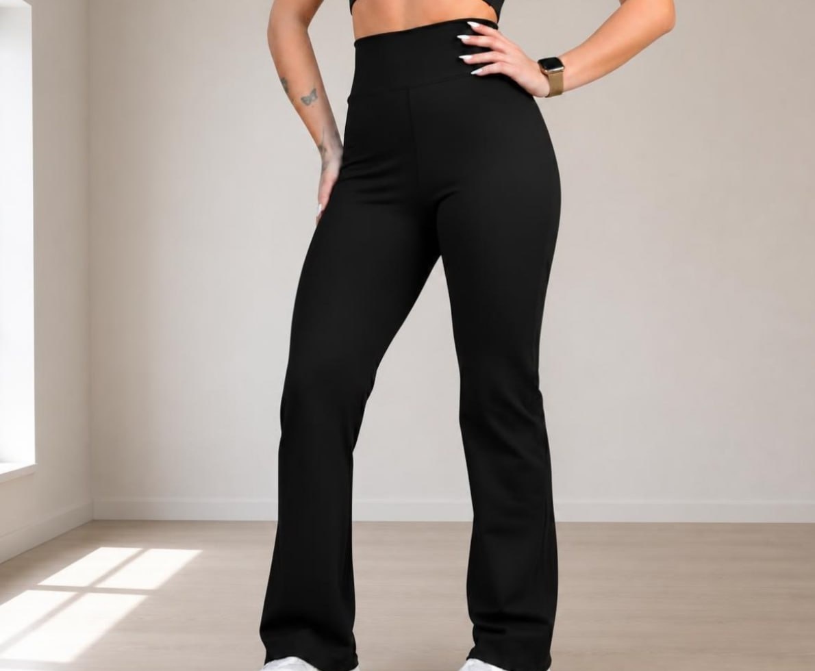 Calça Legging Leg Flare