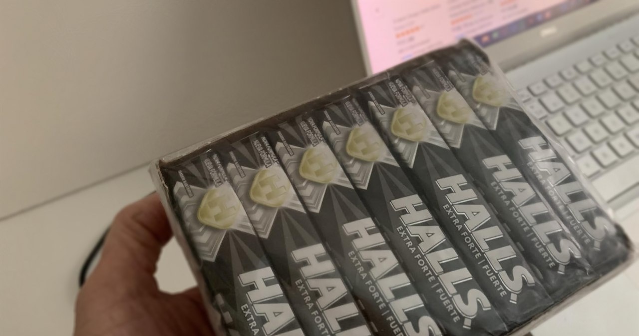 Pack 21 un. Trident Drops Halls Extra Forte