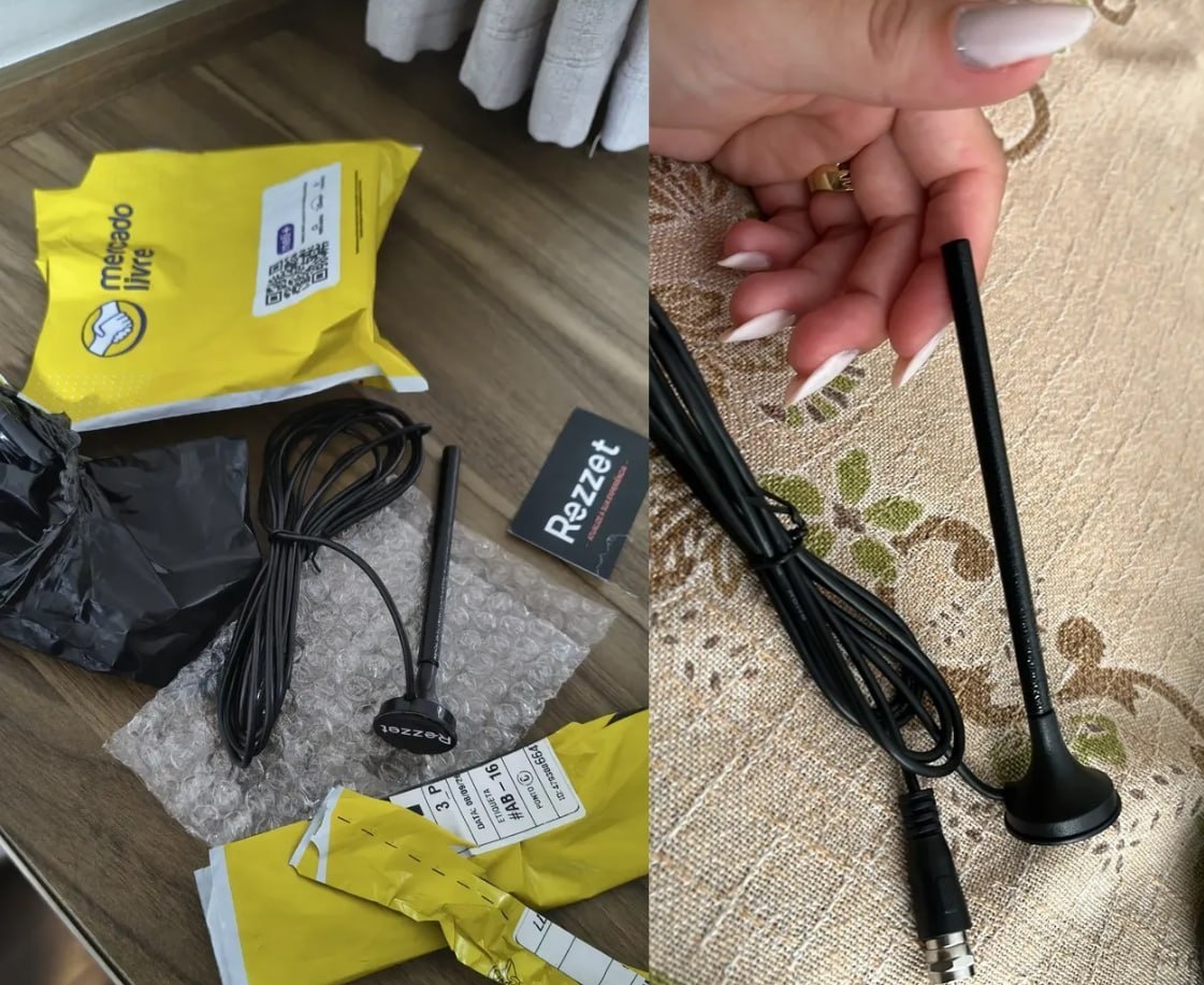 Antena Sinal Digital 4K Smart TV