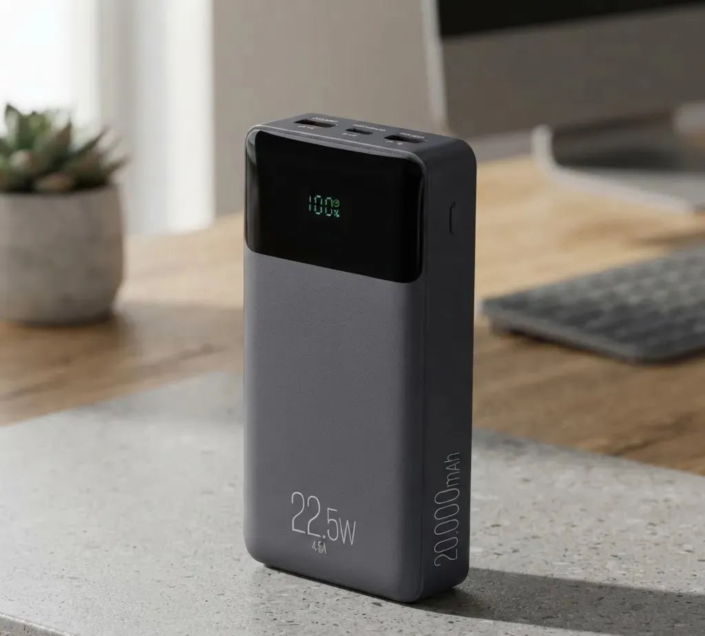Power Bank Pro 20000mAh ELG PB200BK Bateria Portátil