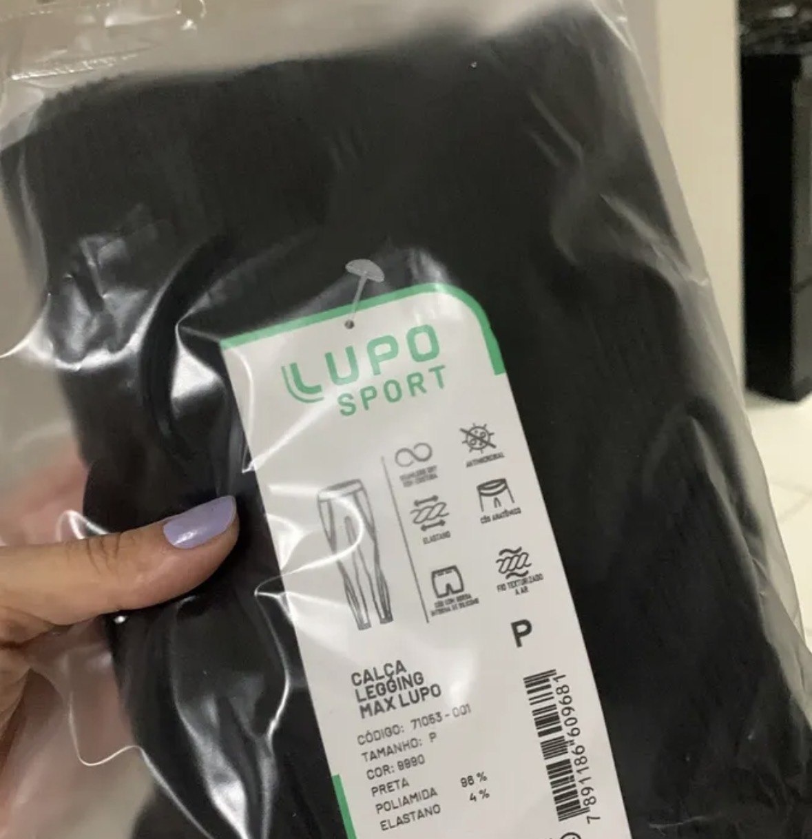 Calça Legging Lupo Max Feminina Academia Cintura Alta