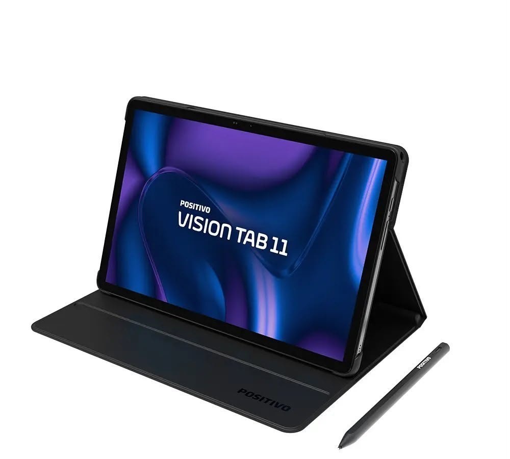 Tablet Positivo Vision Tab 11 Caneta E Capa 4g 11 128gb Preto