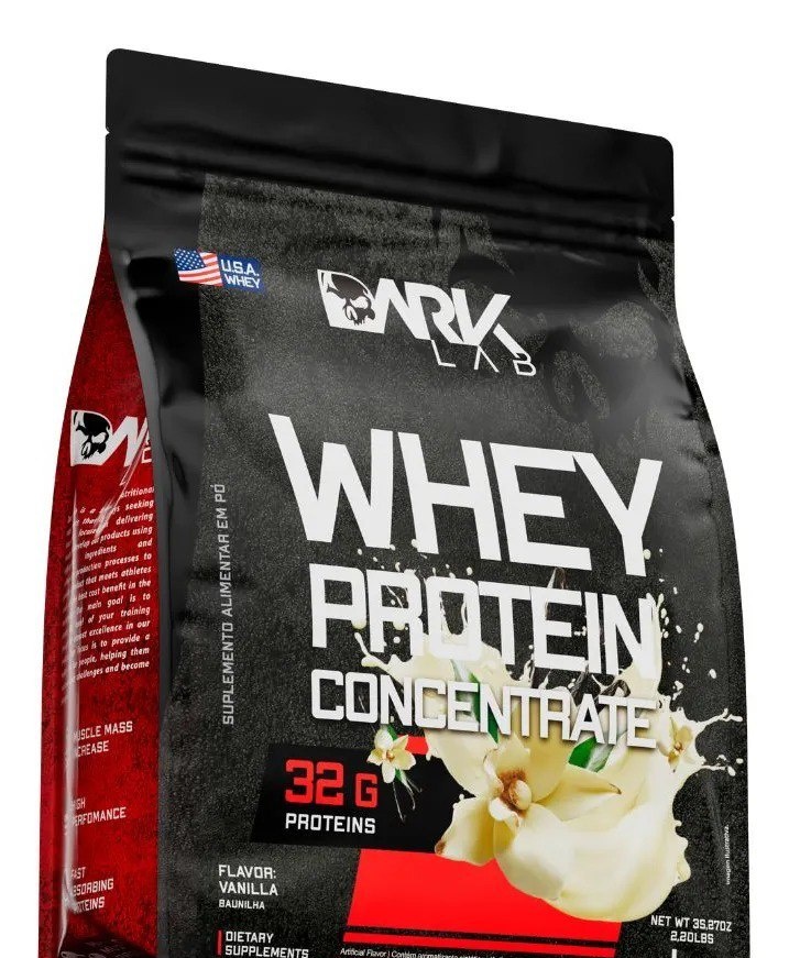 Whey Protein Concentrado 1kg Dark Lab Sabor Baunilha