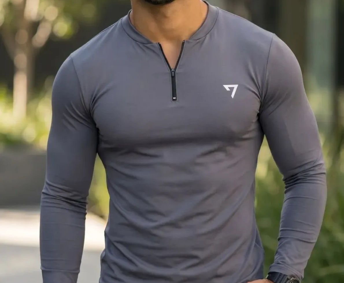 Camisa Térmica Segunda Pele Com Zíper