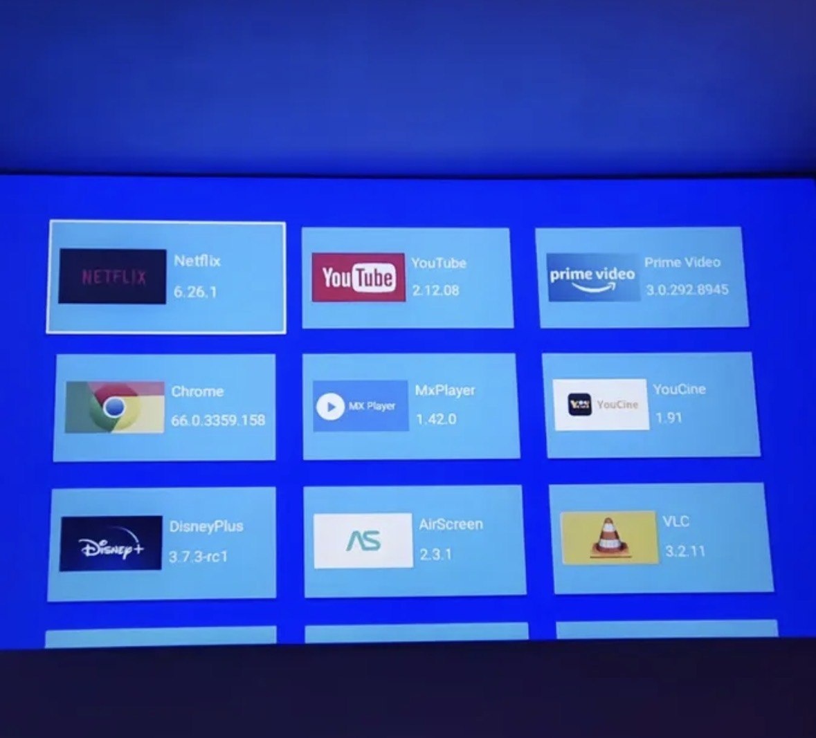 Projetor Portátil 4k Hd Android 11.0 Smart Wifi 5g Bluetooth