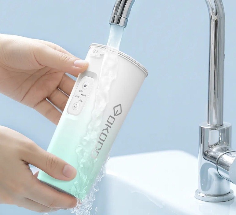 Irrigador Oral Elétrico Limpeza De Próteses Dentes Gengivas