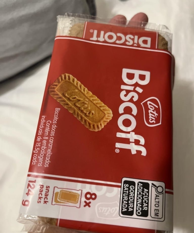 Lotus Biscoff Biscoito Doce Pacote 124G