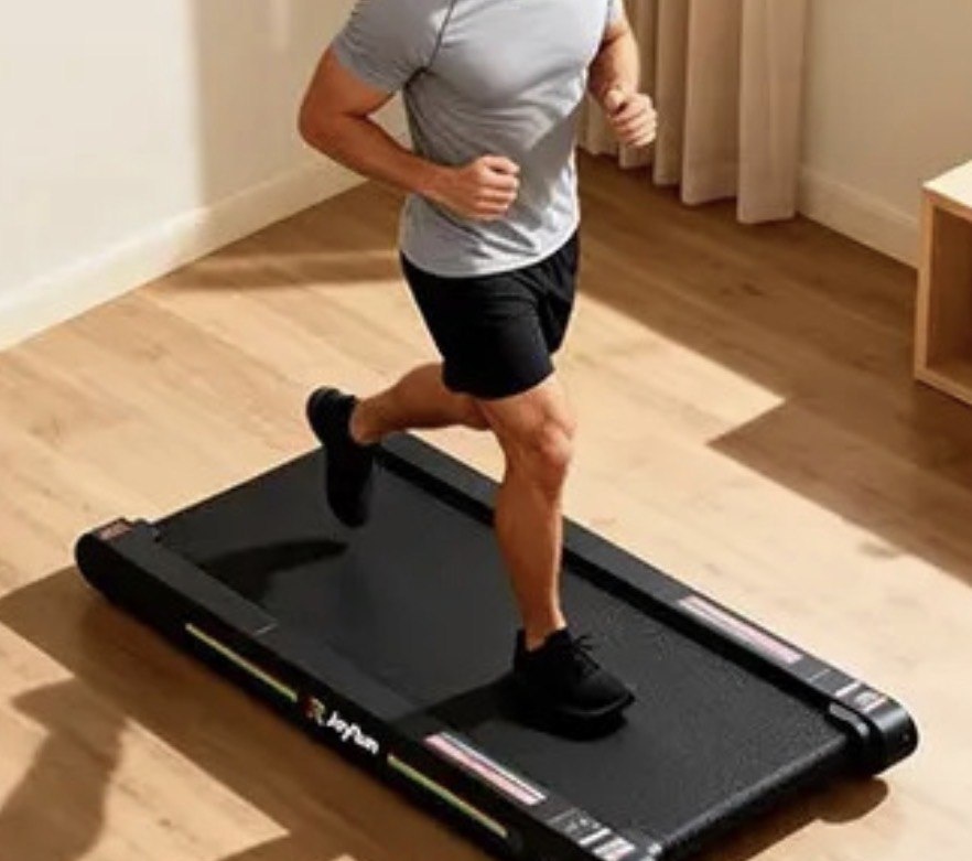 Esteira Elétrica Residencial 3 Em 1 Caminhada Corrida Plataforma Vibratória 2.5Hp Bluetooth Até 120Kg Preta 4 Modos De Vibração Faixa 90X39Cm