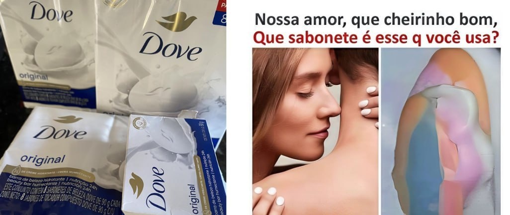 Pack 08 un. Sabonete Em Barra Dove Original 90g