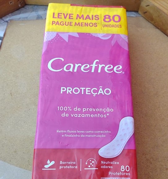 Pack 80 un. Carefree Protetor Diário c Fragrância